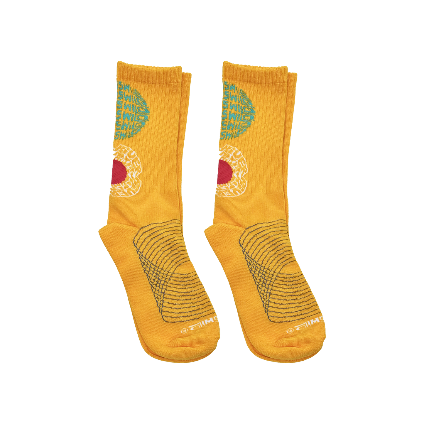 BLOOM LOGO SOCKS (YELLOW)