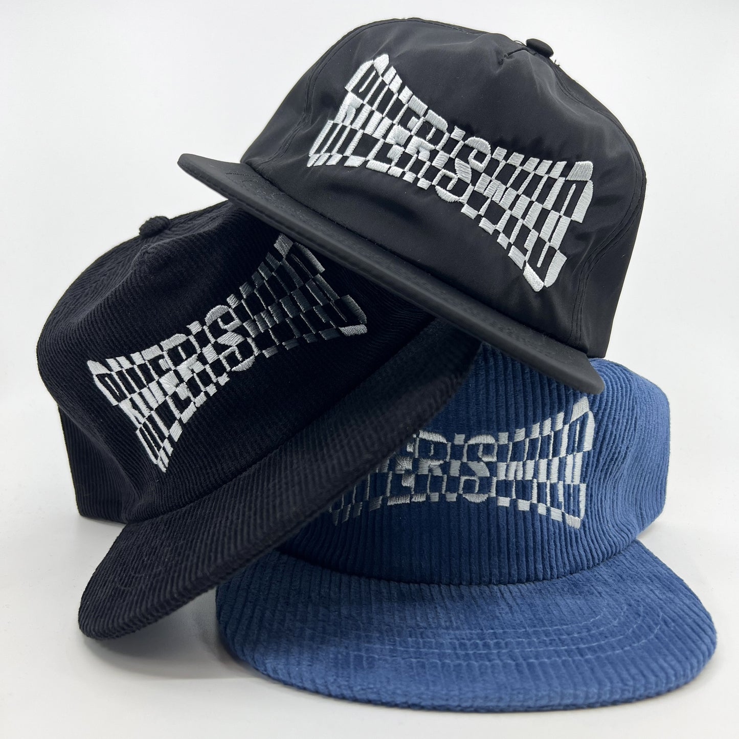 GRID LOGO HAT NYLON (BLACK)