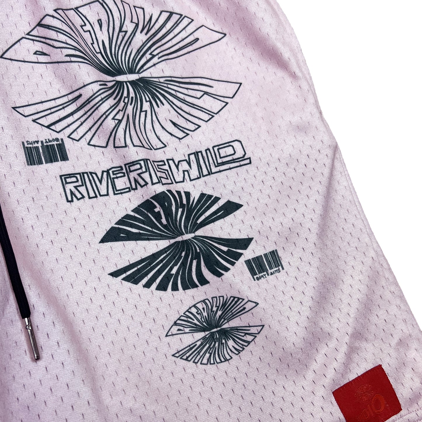 OMO AKIN MESH SHORTS (PINK)