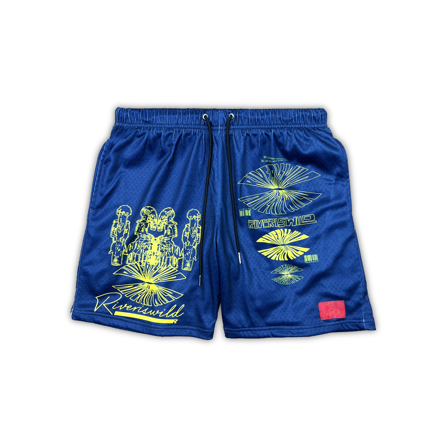 OMO AKIN MESH SHORTS (NAVY)