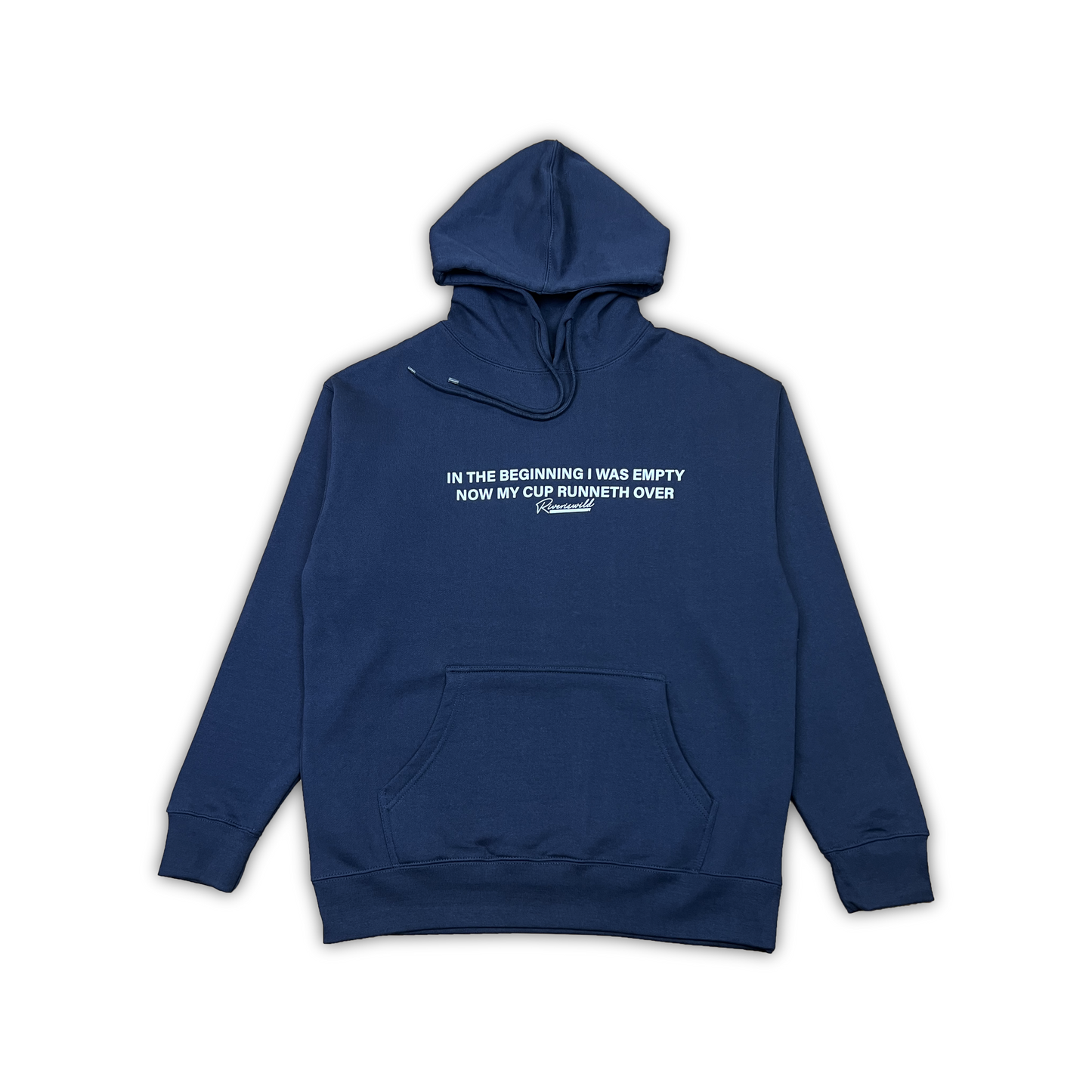 RUNNETH OVER HOODIE (NAVY)