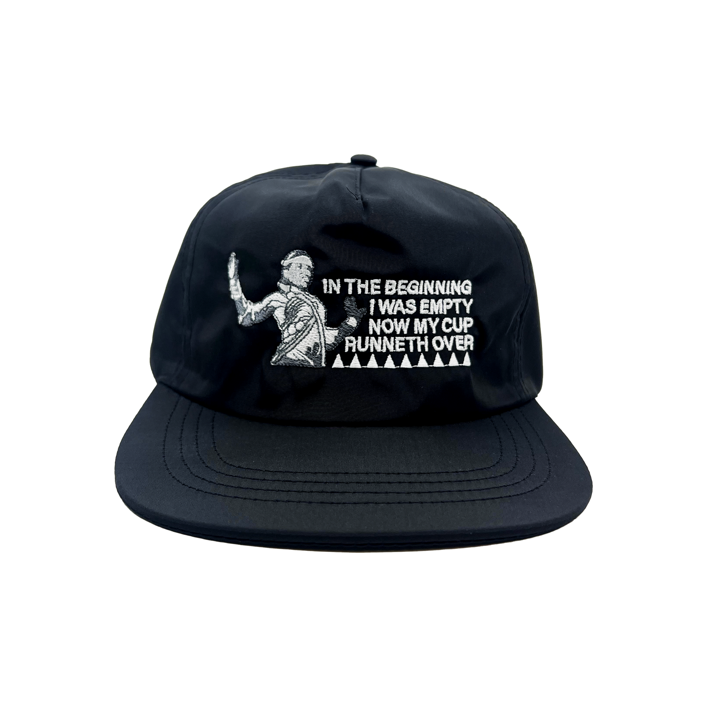 RUNNETH OVER HAT (BLACK)