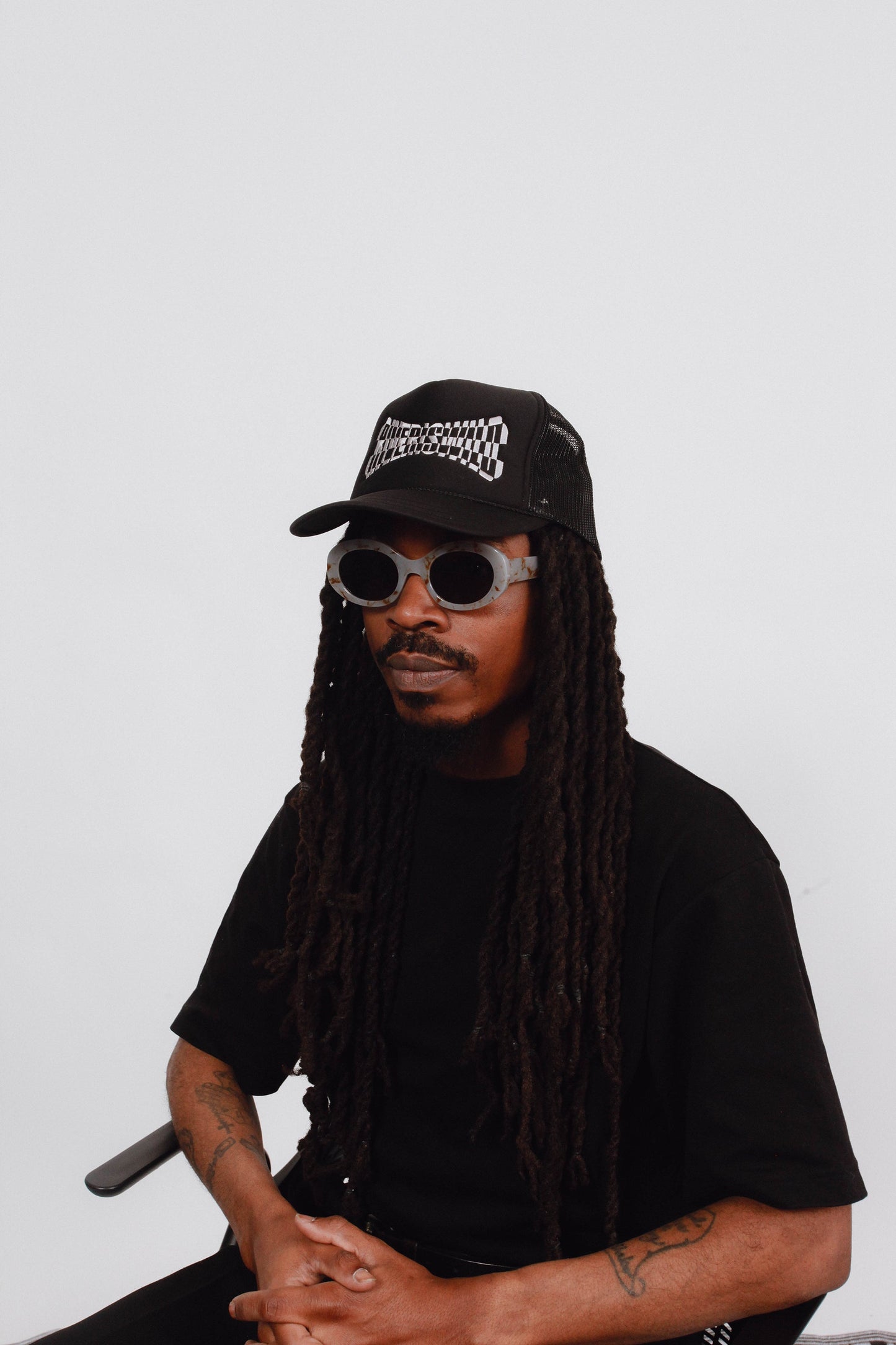 GRID LOGO HAT (TERRACOTTA)