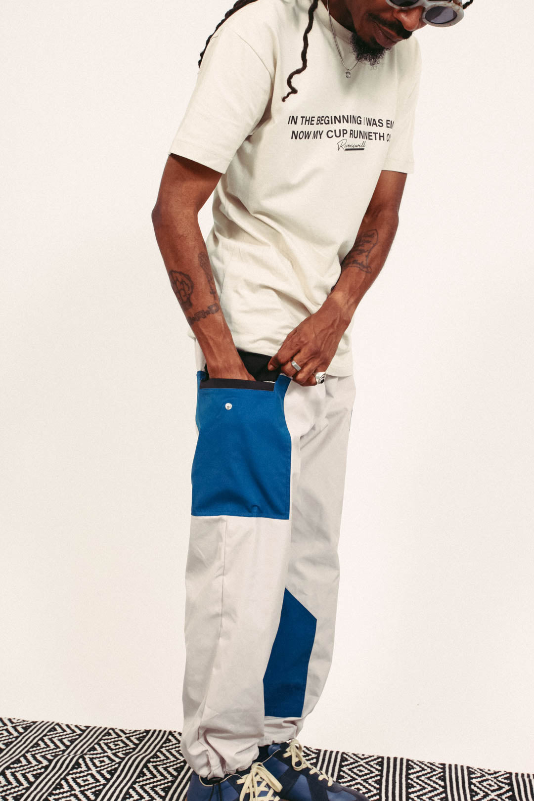RIVER CARGO VERSION 002 (BLUE/TAN)