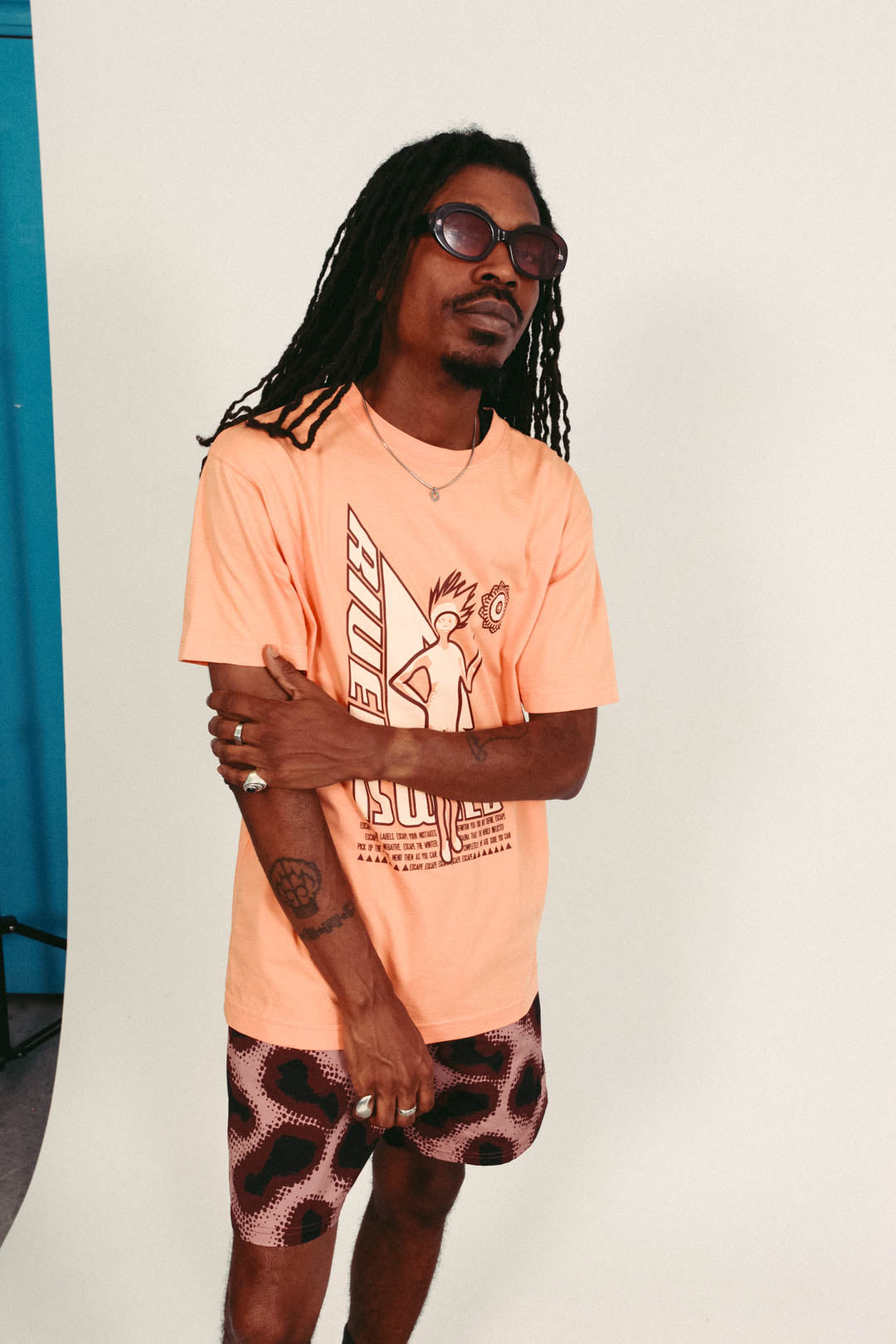 RUSH TEE (TANGERINE)