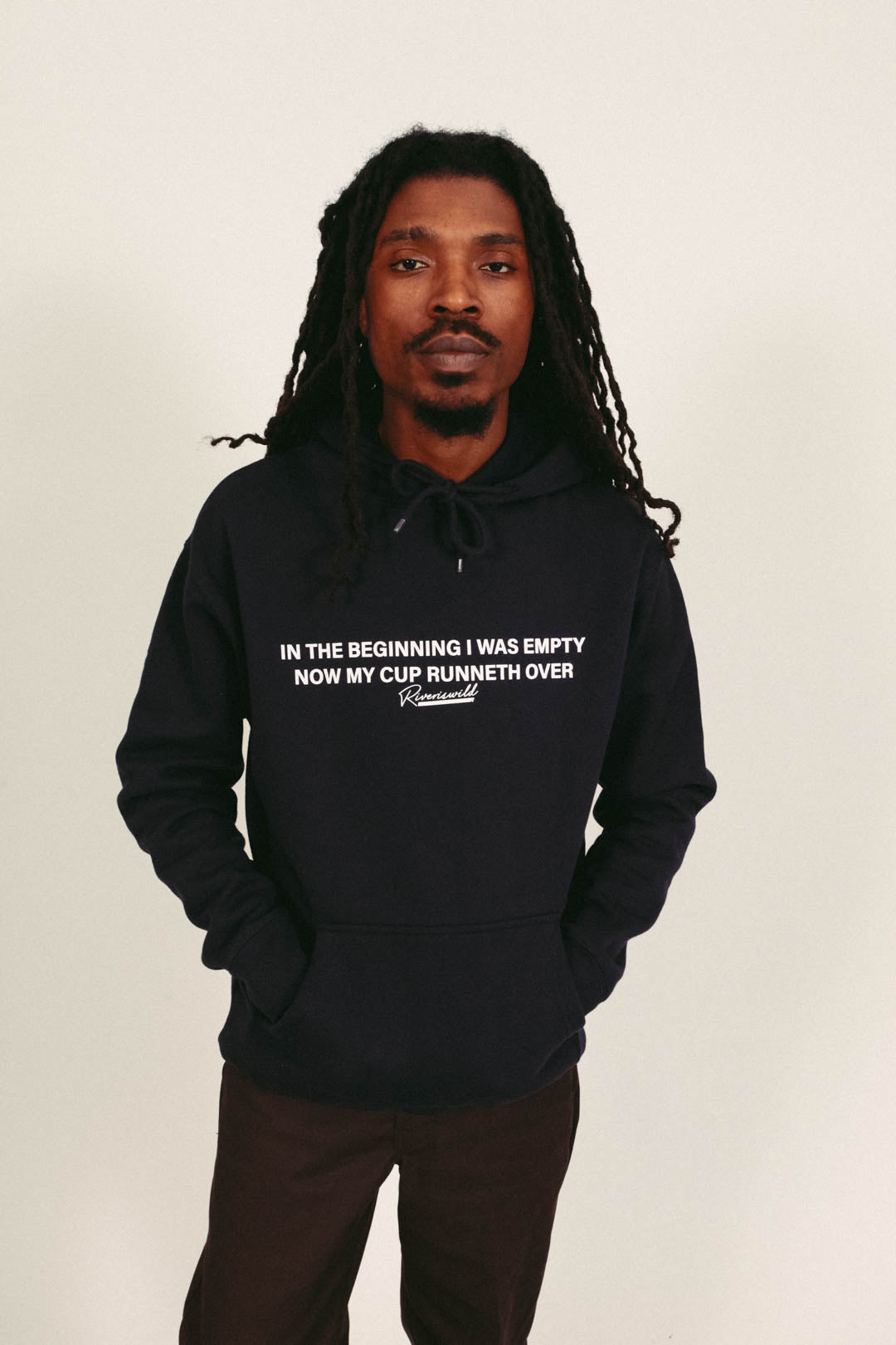 RUNNETH OVER HOODIE (NAVY)