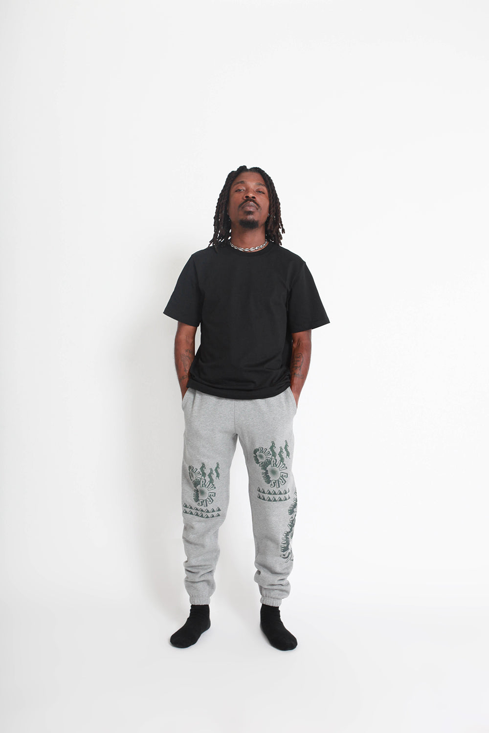FIREDANCE SWEATPANTS (HEATHER GREY)