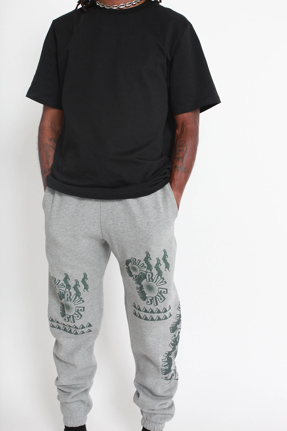 FIREDANCE SWEATPANTS (HEATHER GREY)