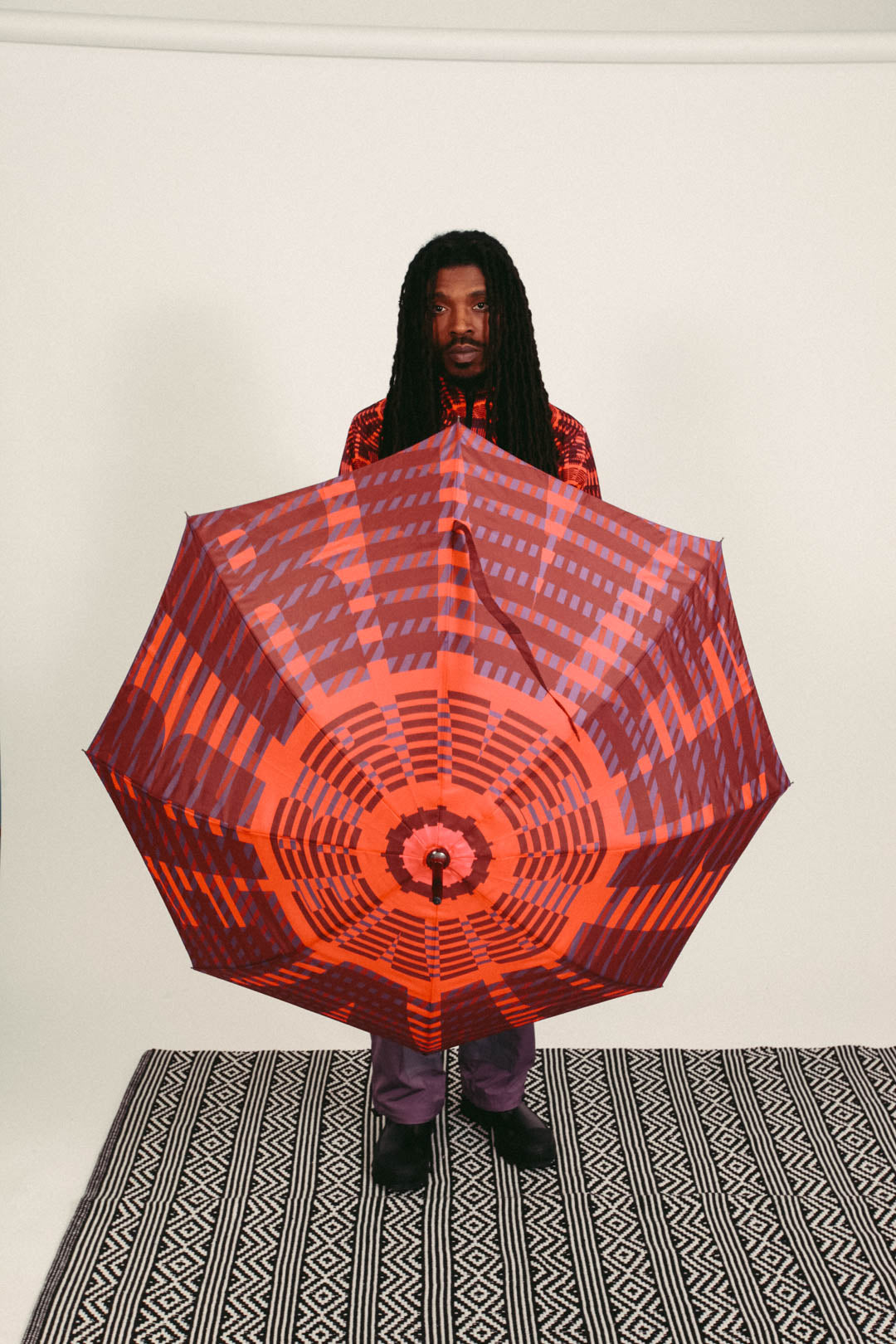 PLAIN SIGHT UMBRELLA (INFRA/PURP)