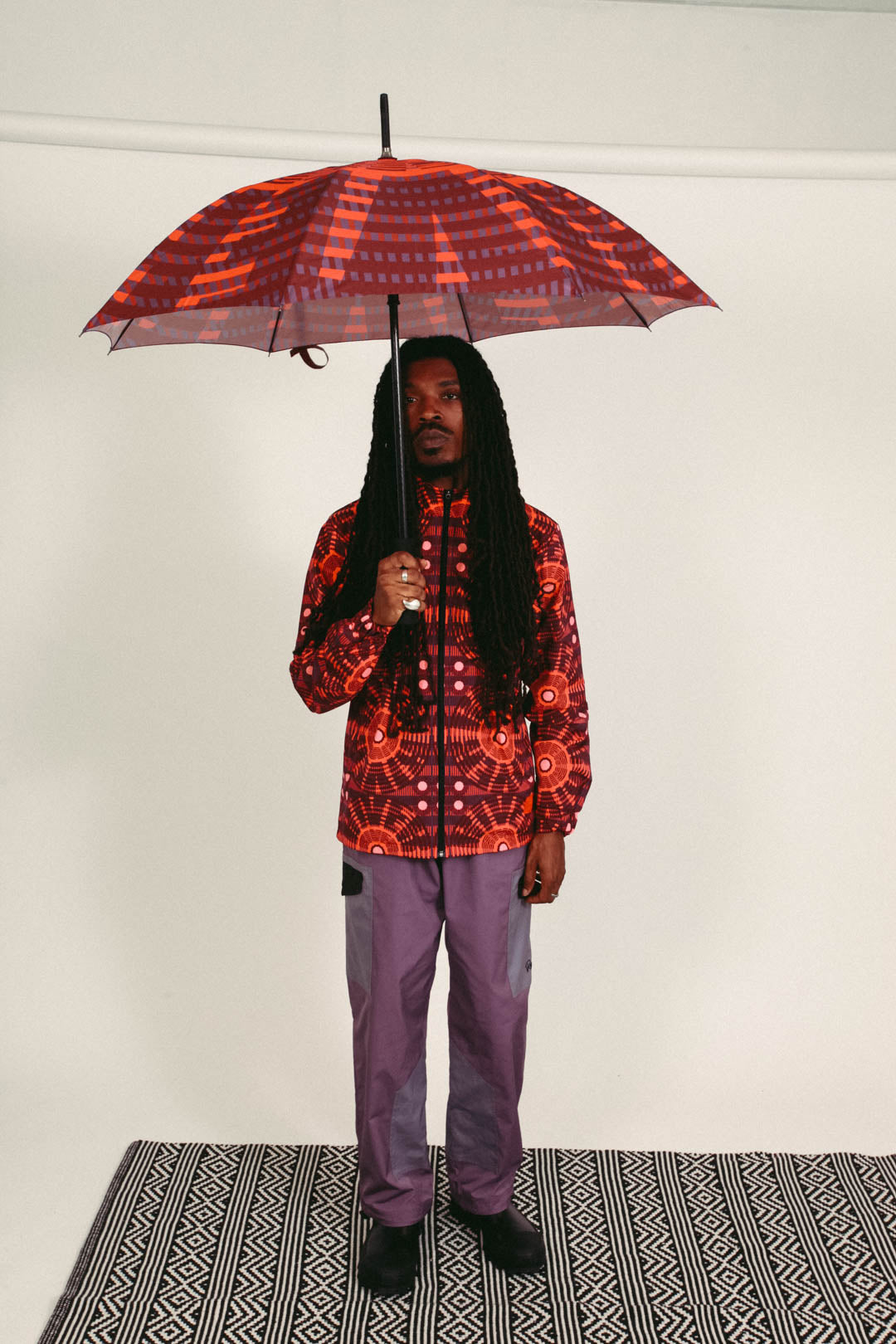 PLAIN SIGHT UMBRELLA (INFRA/PURP)