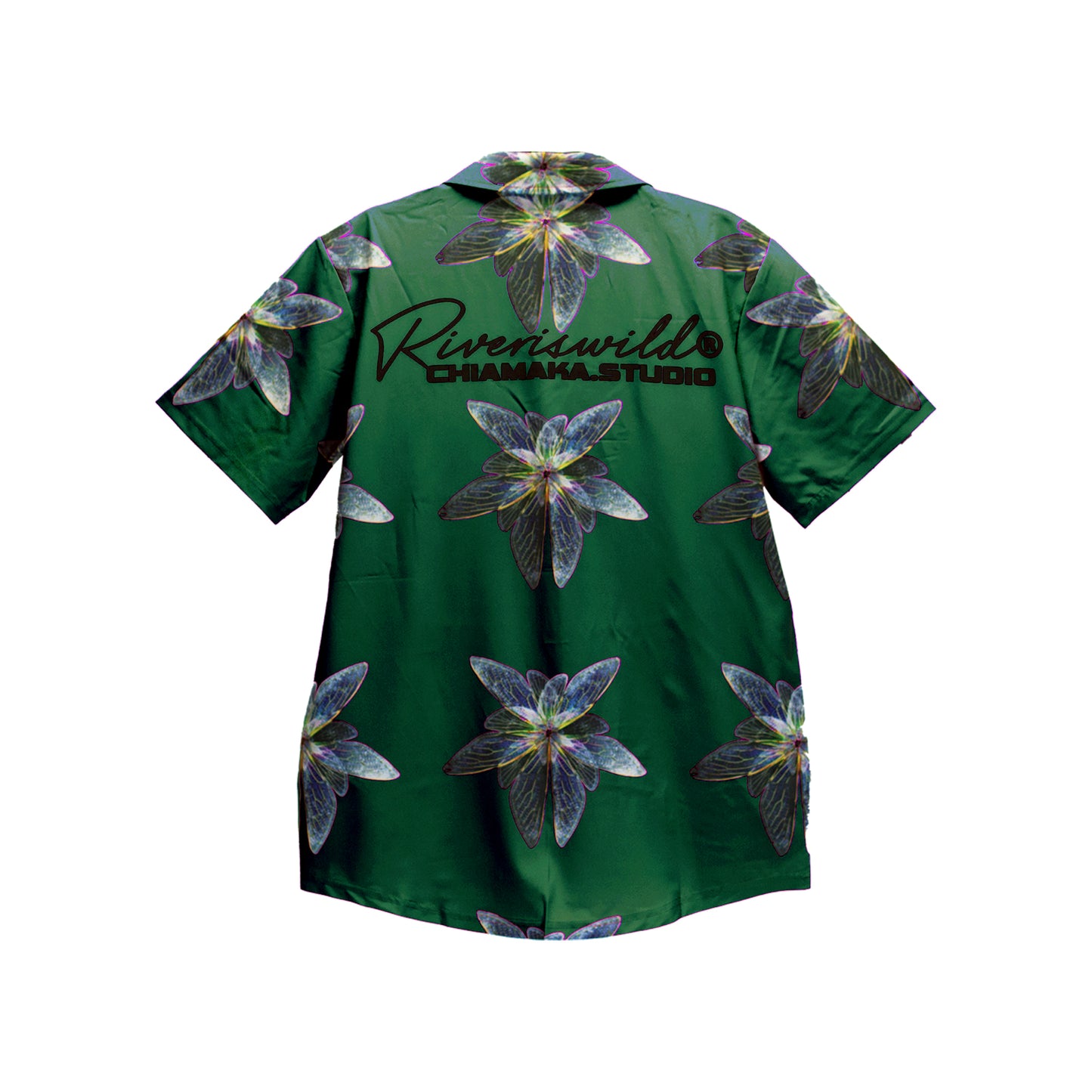 CHIAMAKA BUTTON UP (GREEN)
