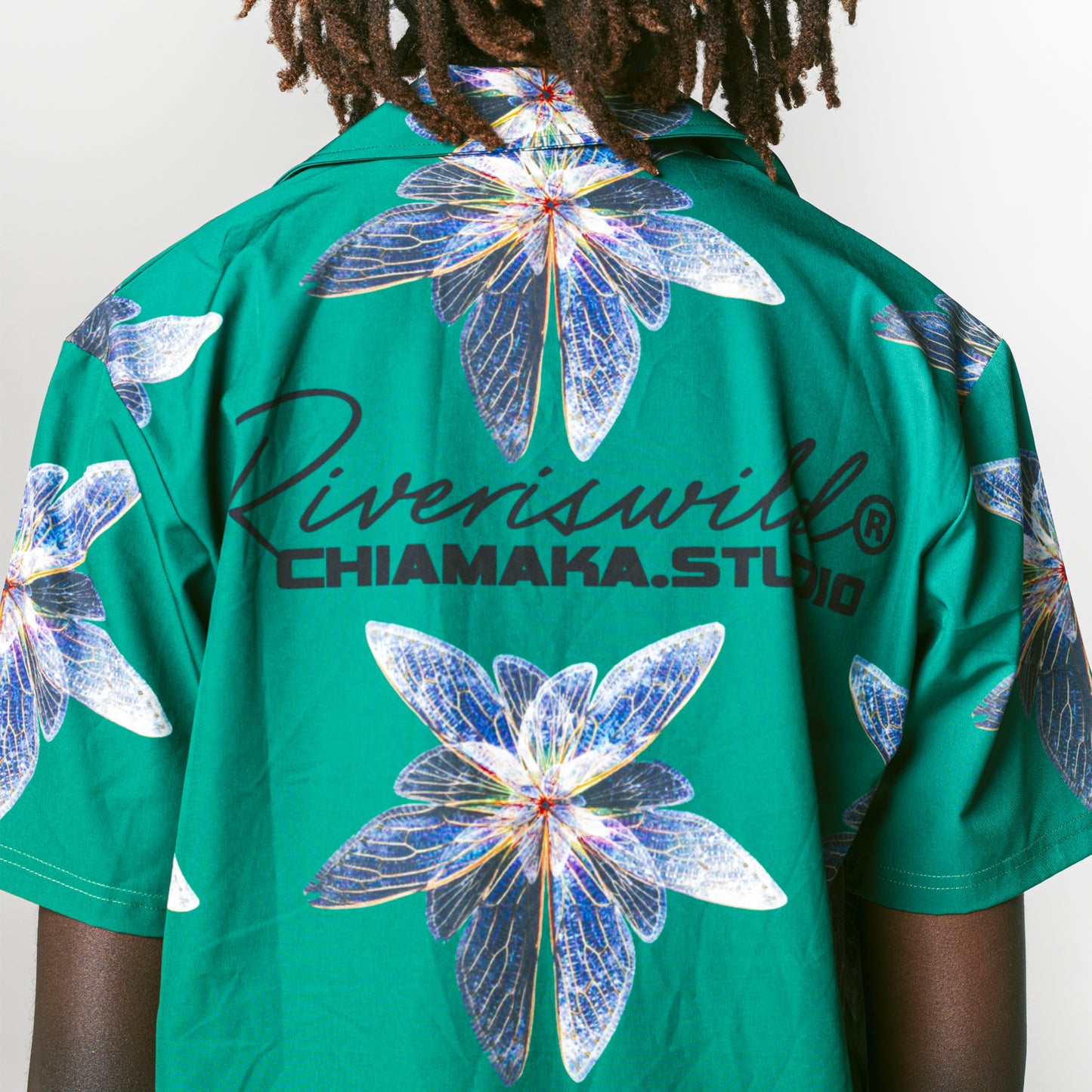 CHIAMAKA BUTTON UP (GREEN)