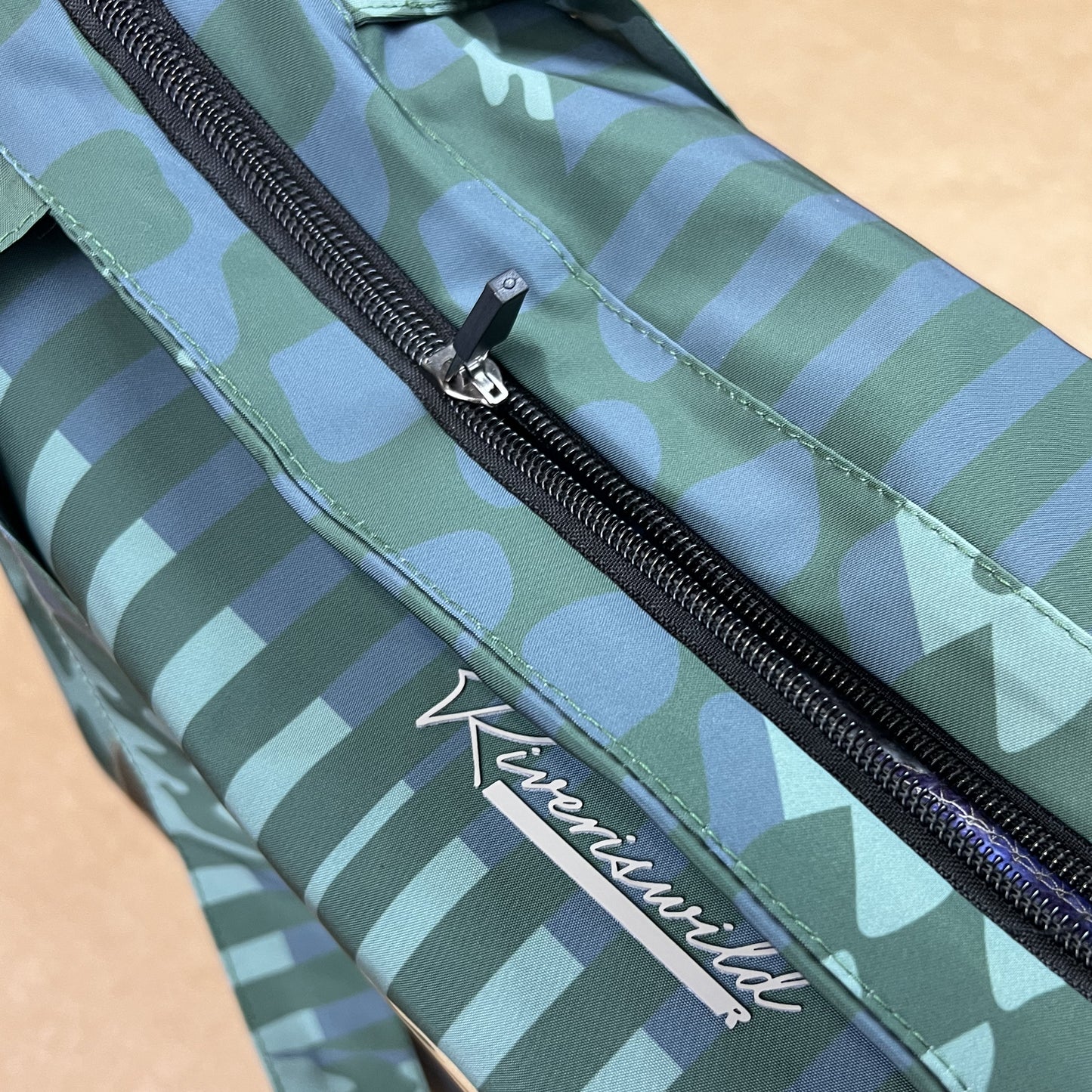 BENIN GRID TOTE (GREEN)