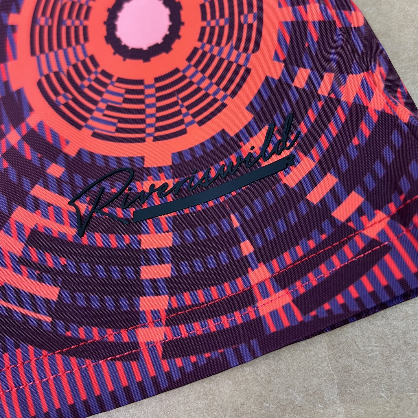 PLAIN SIGHT SHORTS (INFRA RED/PURP)