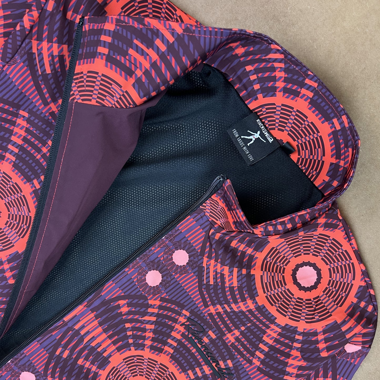 PLAIN SIGHT TRACK JACKET (INFRA/PURP)