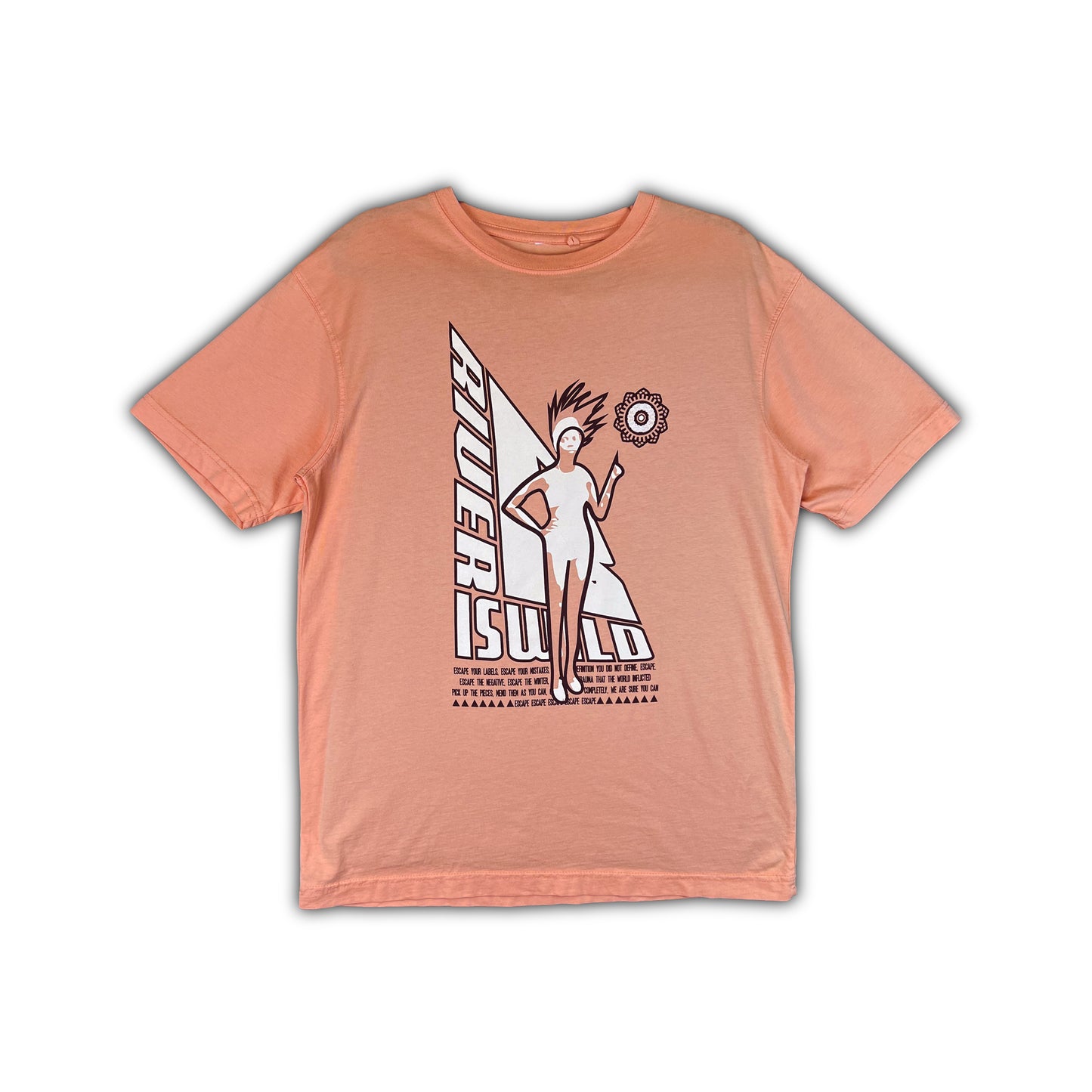 RUSH TEE (TANGERINE)