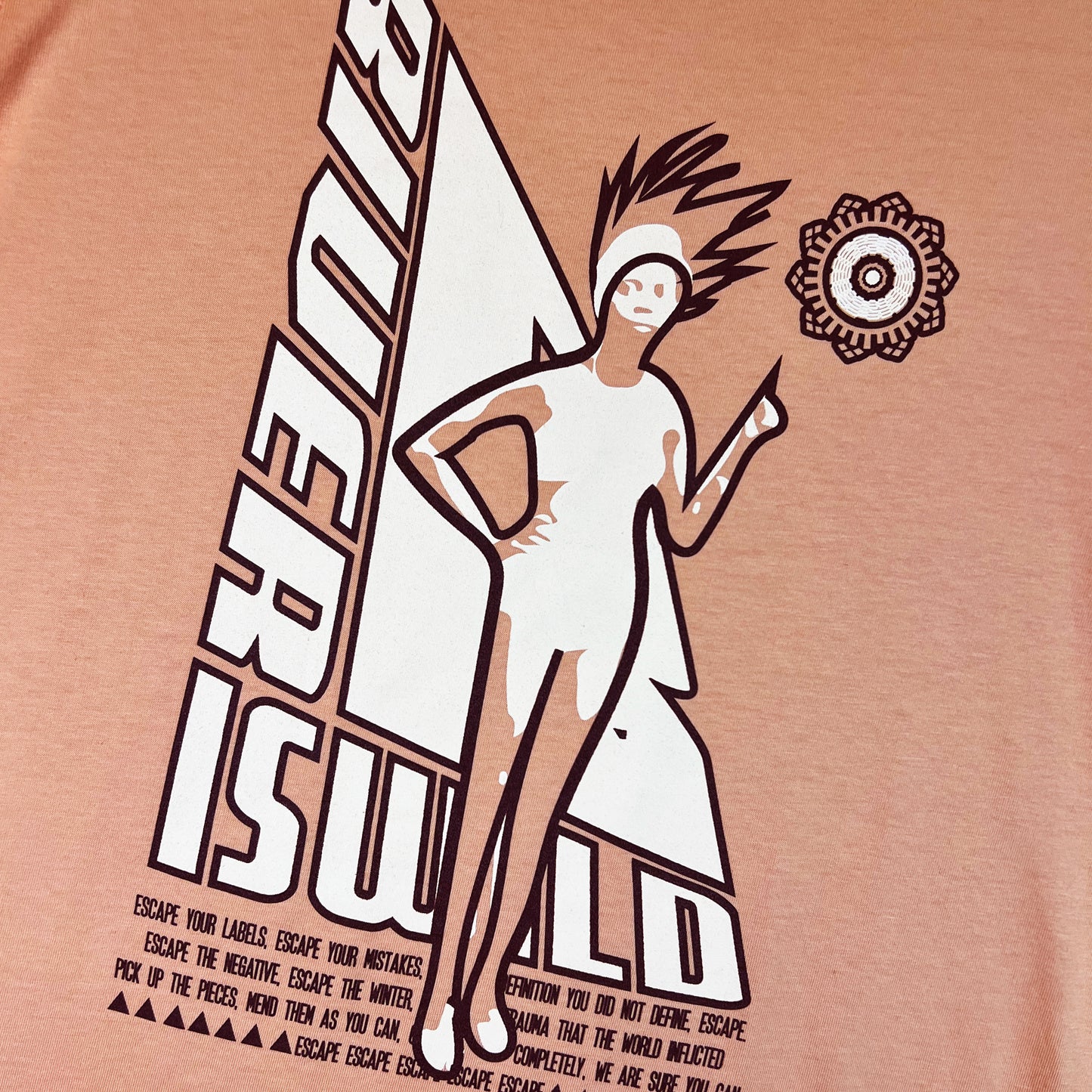 RUSH TEE (TANGERINE)