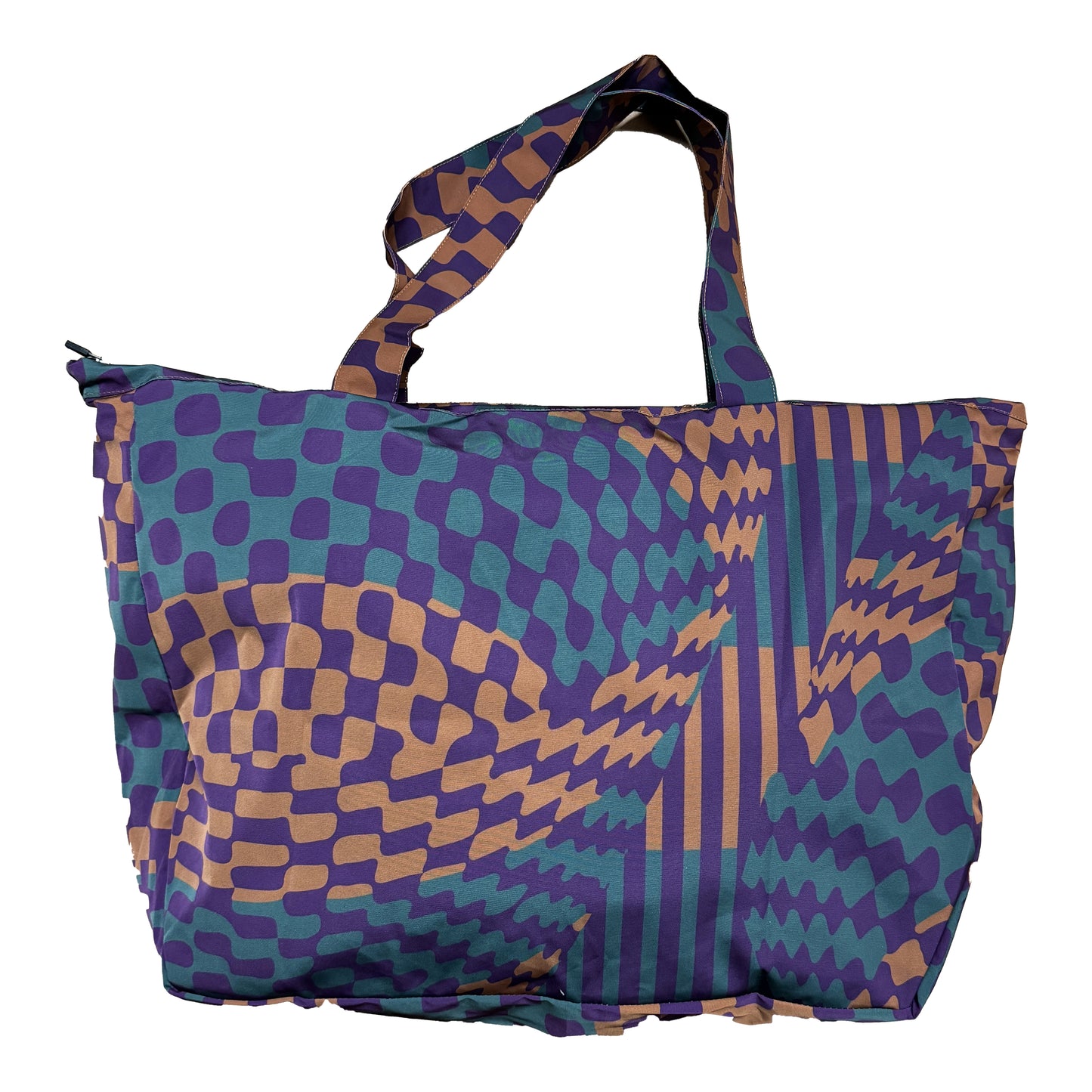BENIN GRID TOTE (MULTI)