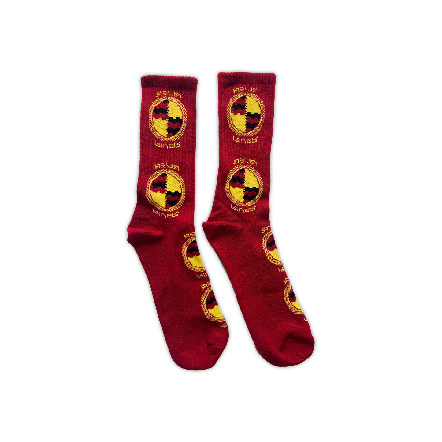 LEGEDIZE LENS SOCKS (BURGUNDY)