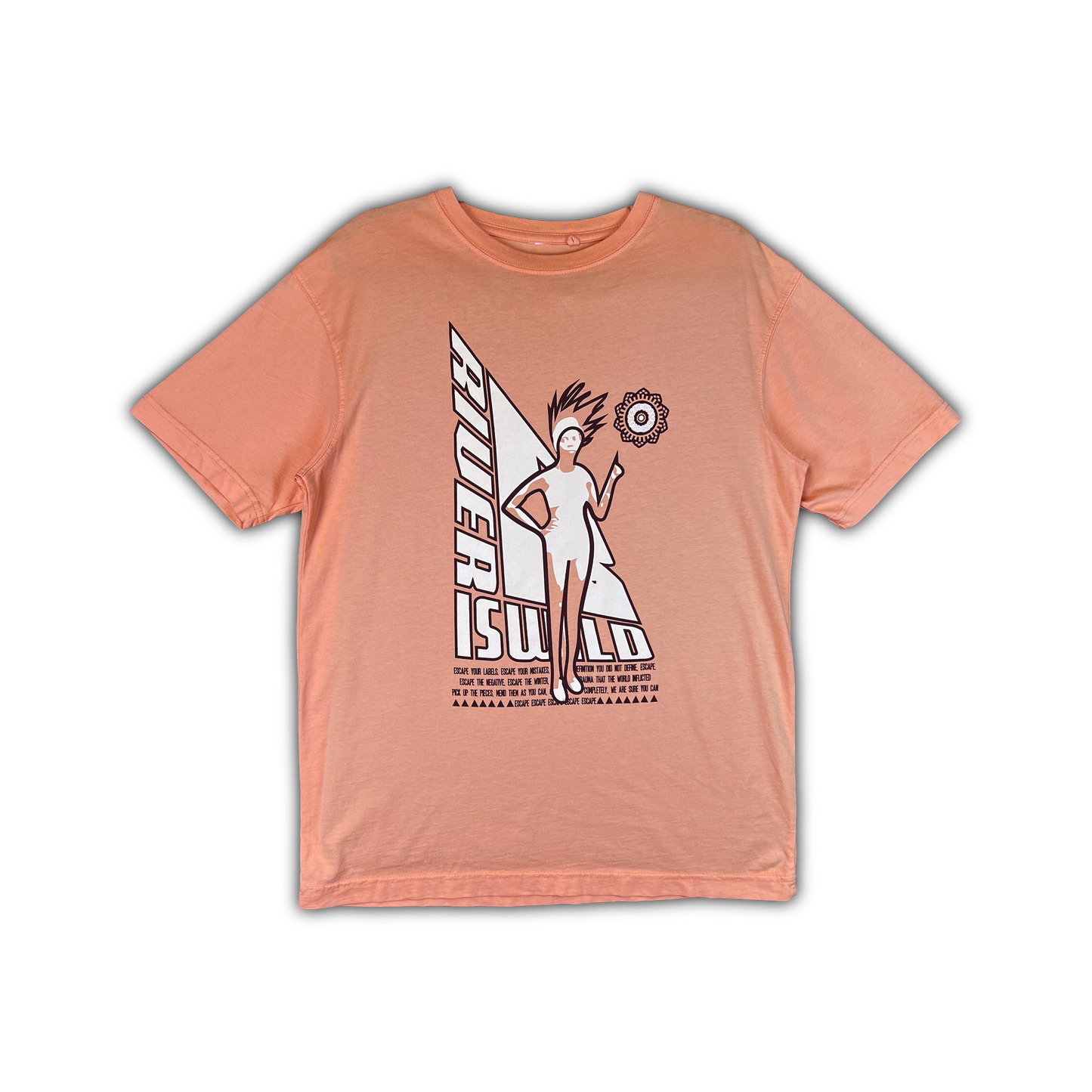 RUSH TEE (TANGERINE)