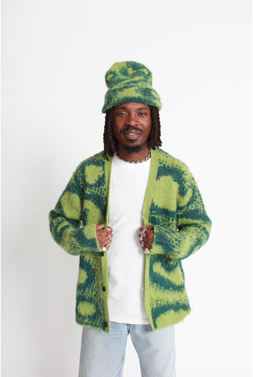 TRANSMISSION MOHAIR SWEATER (NEON)