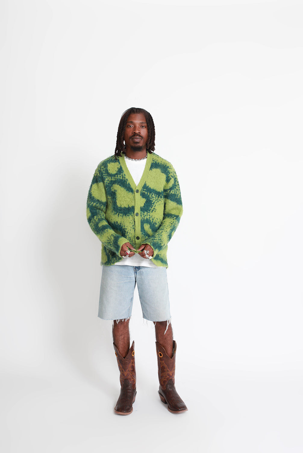 TRANSMISSION MOHAIR SWEATER (NEON)