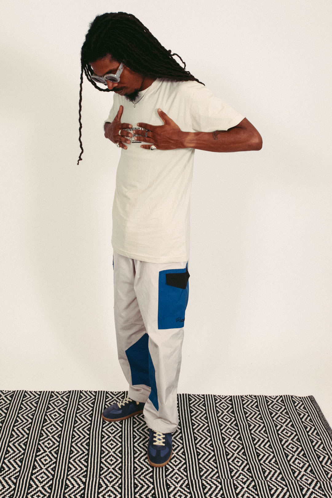 RIVER CARGO VERSION 002 (IVORY/BLUE)