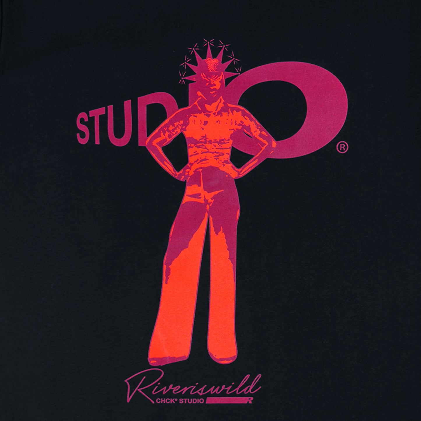 VENUS TEE BLACK (RIVERISWILD X CHCK)