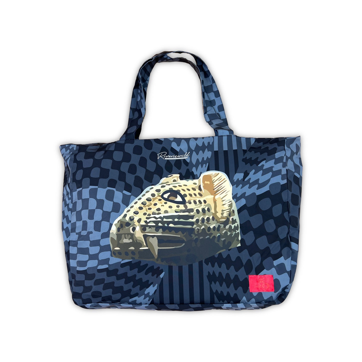 BENIN GRID TOTE (BLACK)