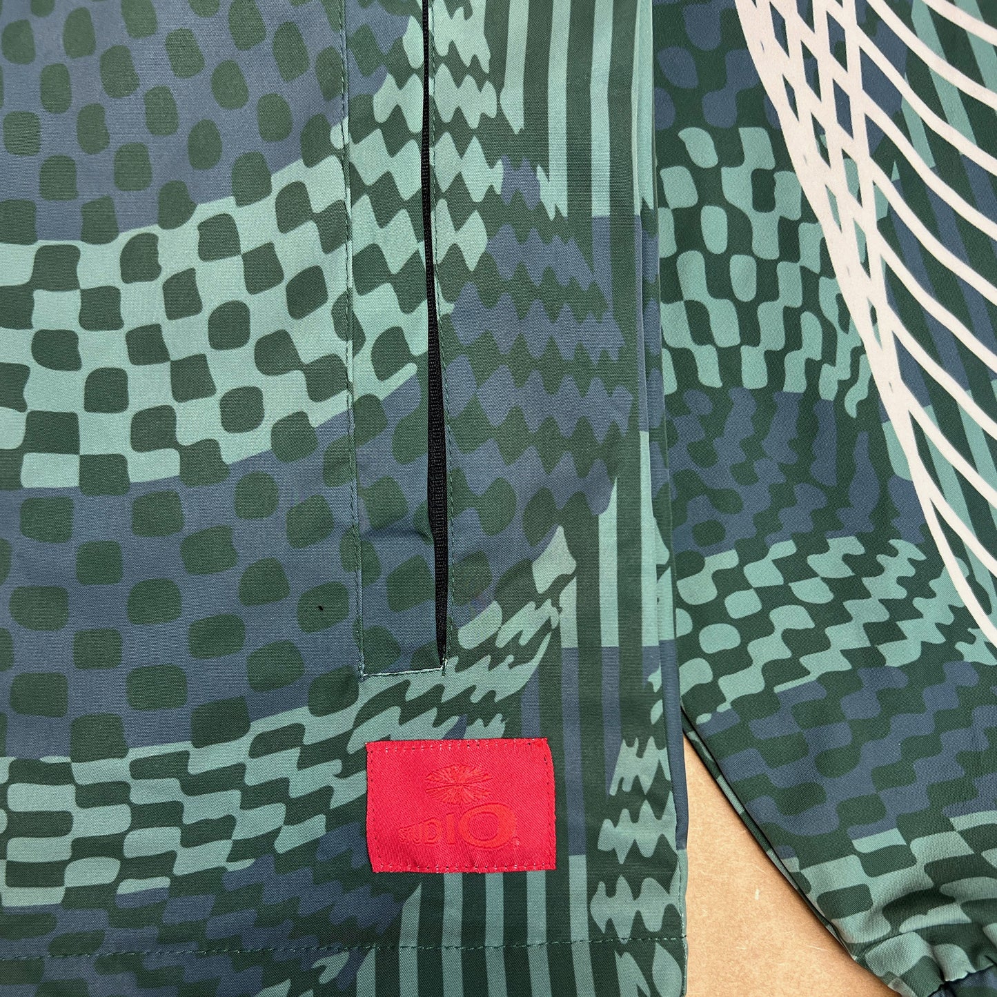GRID TRACK JACKET (GREEN)