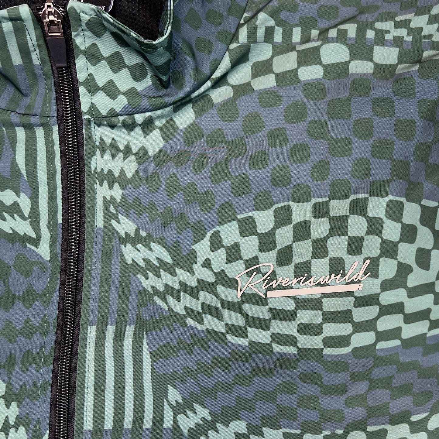 GRID TRACK JACKET (GREEN)