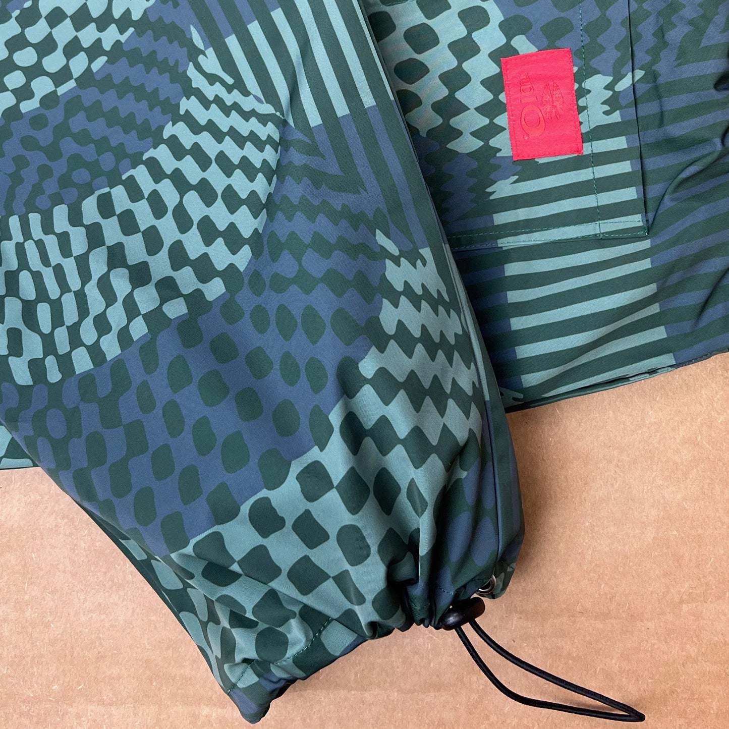 GRID TRACK PANTS (GREEN)