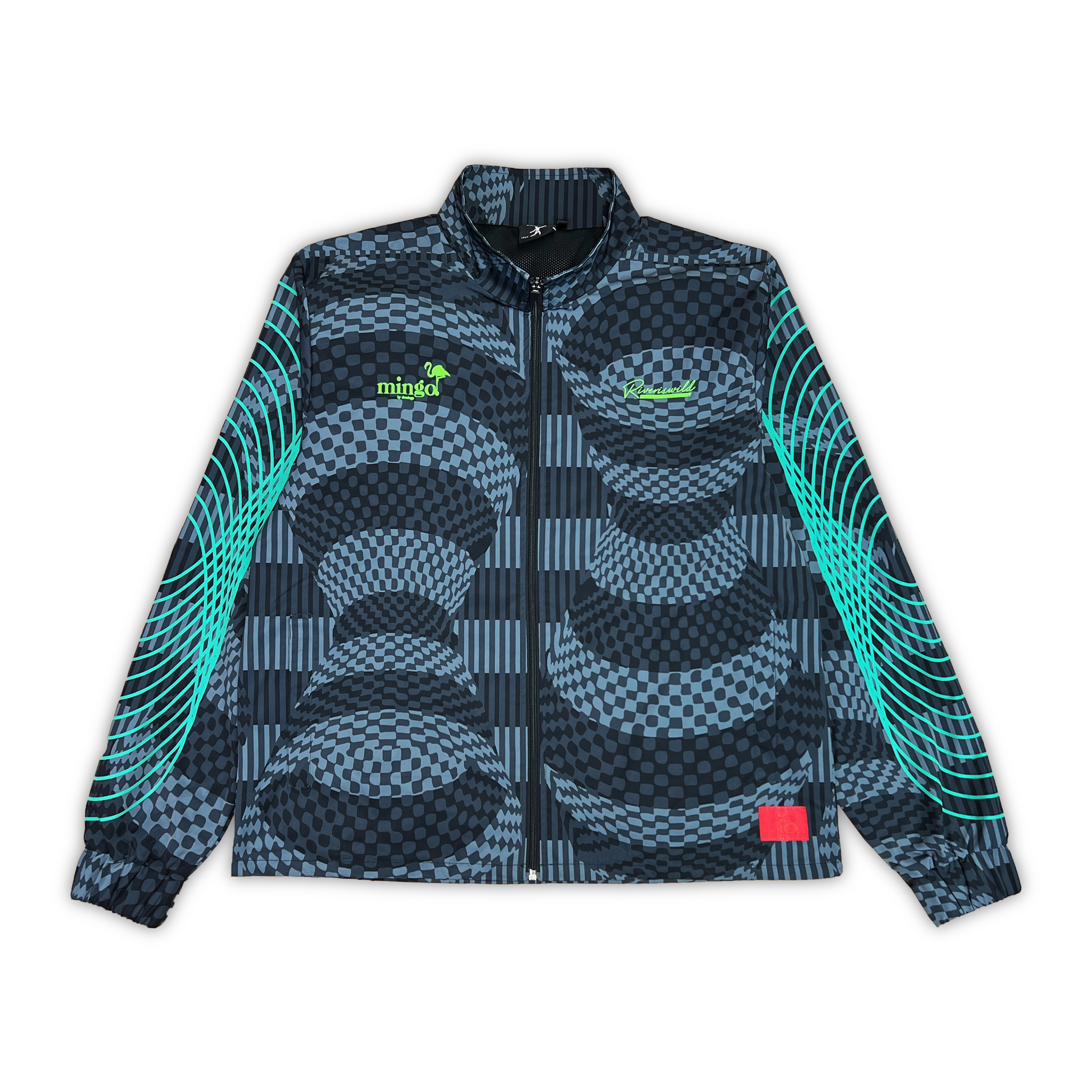 GRID TRACK JACKET (MINGOxRIVERISWILD EDITION)