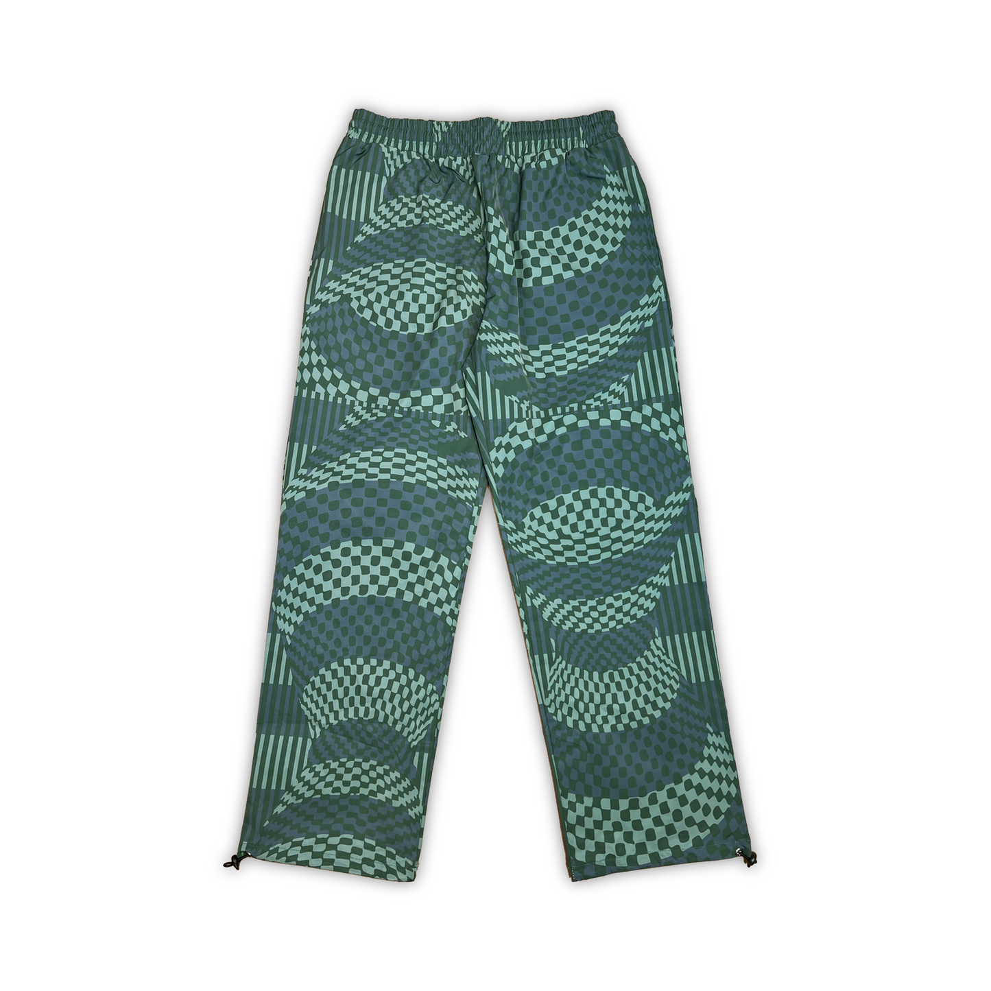 GRID TRACK PANTS (GREEN)