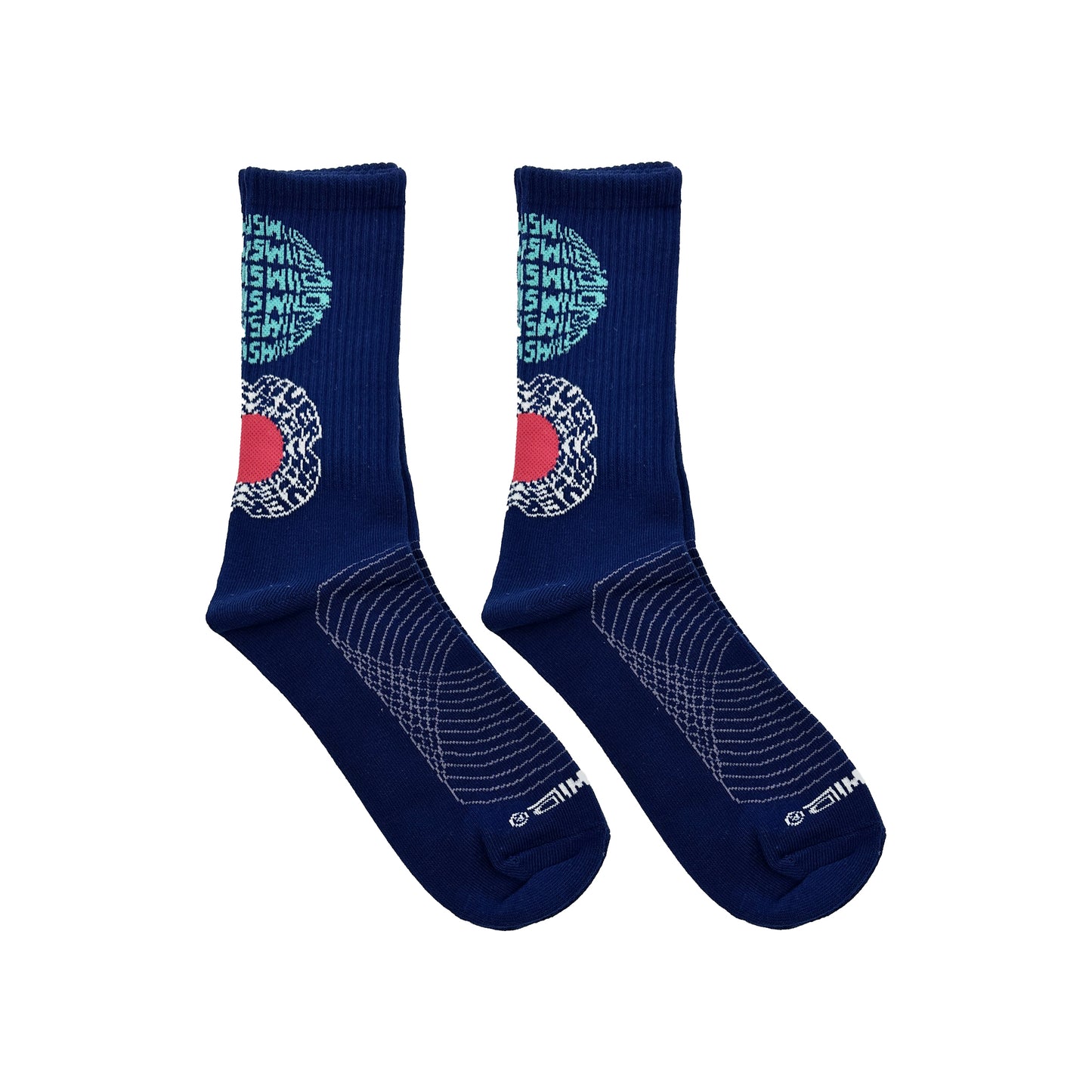 BLOOM LOGO SOCKS (NAVY)