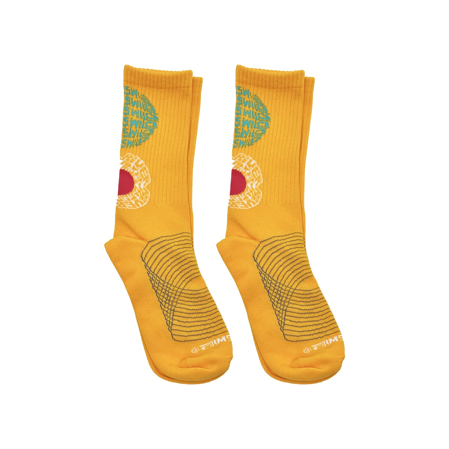 BLOOM LOGO SOCKS (YELLOW)