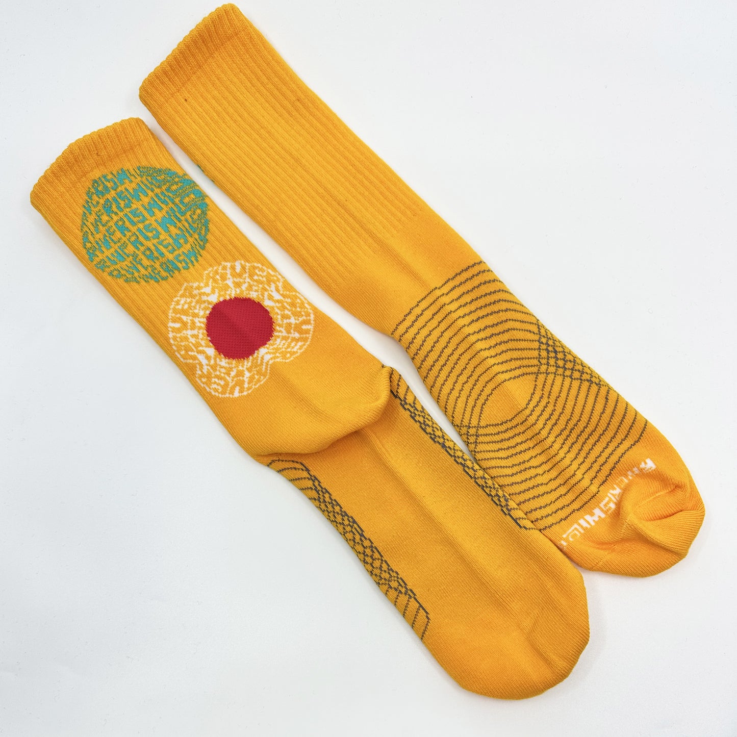 BLOOM LOGO SOCKS (YELLOW)