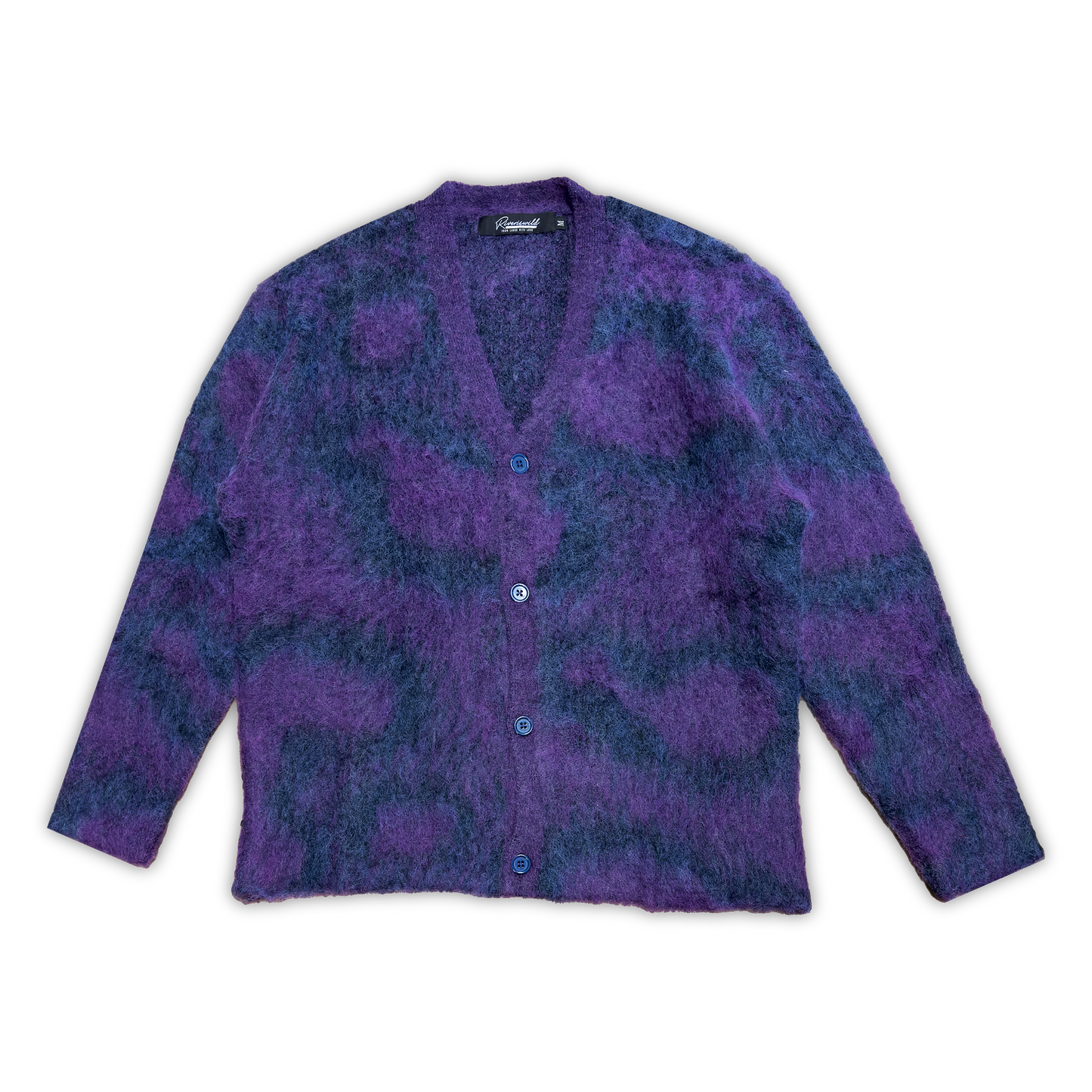 TRANSMISSION MOHAIR SWEATER (PURPLE)