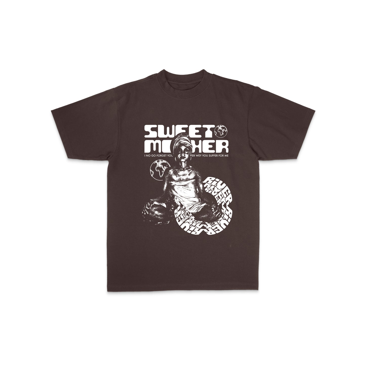 SWEET MOTHER TEE (BROWN)