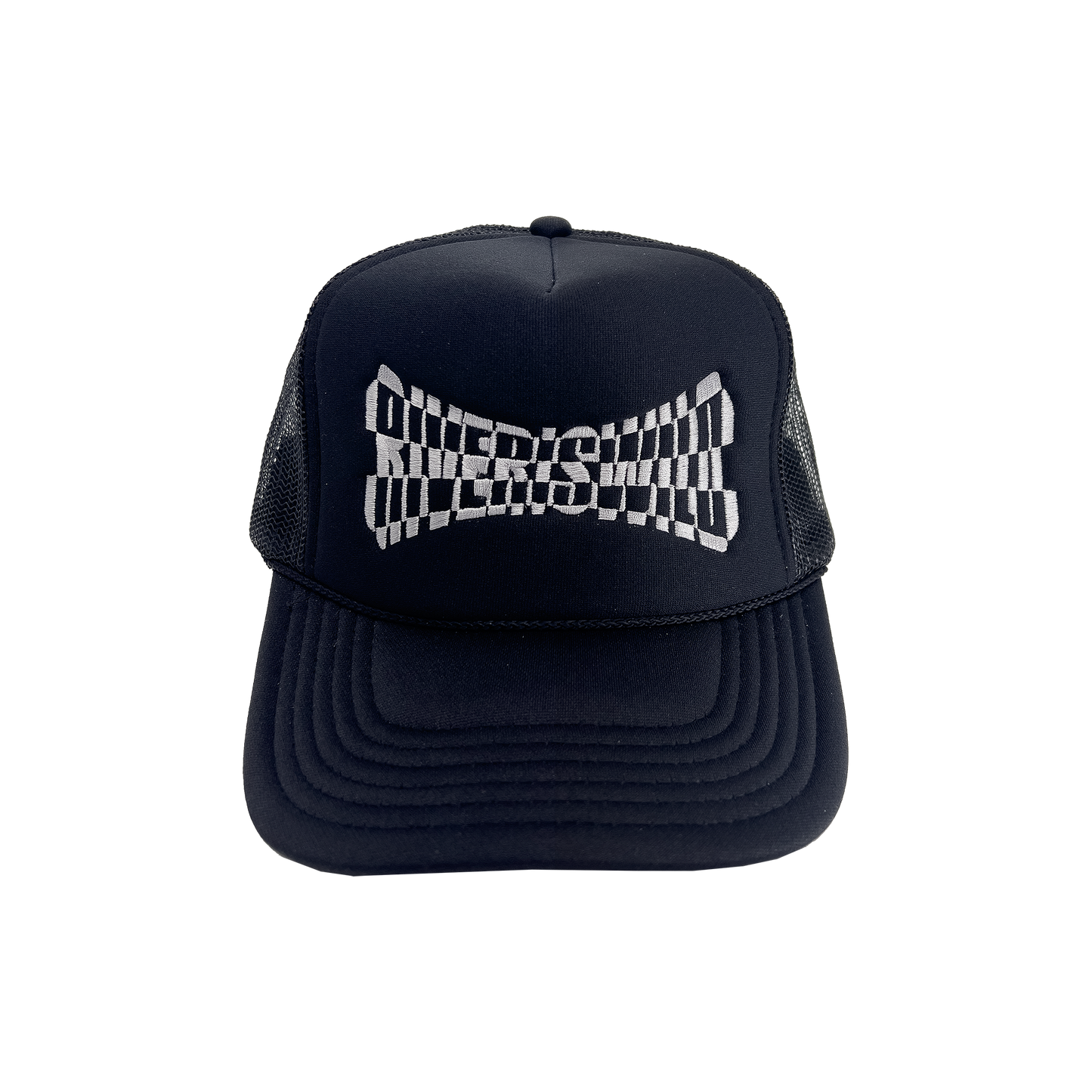 GRID TRUCKER HAT (BLACK)