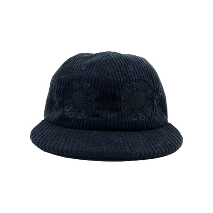 BLOOM CORDUROY HAT (BLACK)