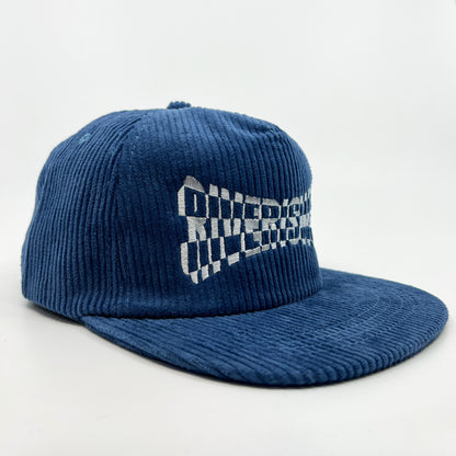 GRID LOGO CORD HAT (BLUE)