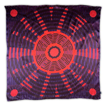 PLAIN SIGHT SCARF (INFRA/MAUVE)