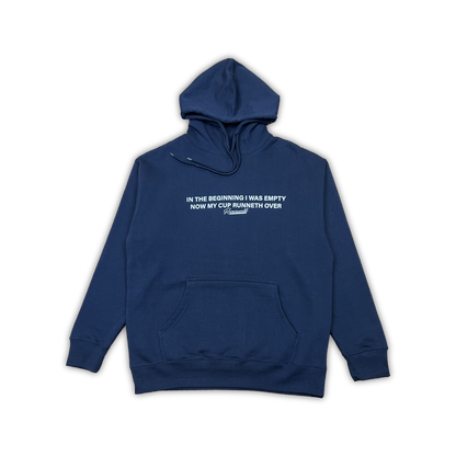RUNNETH OVER HOODIE (NAVY)