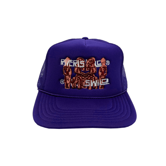 HORSEMEN HAT TRUCKER (PURPLE)