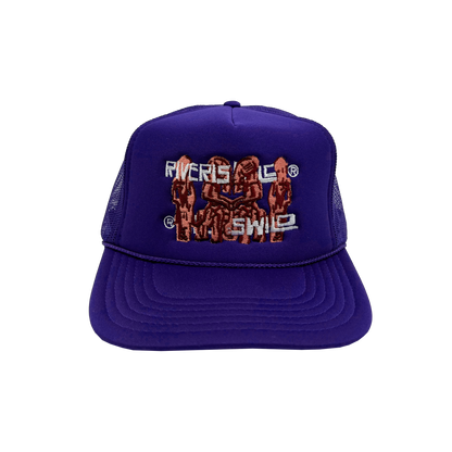HORSEMEN HAT TRUCKER (PURPLE)