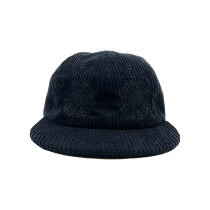 BLOOM CORDUROY HAT (BLACK)