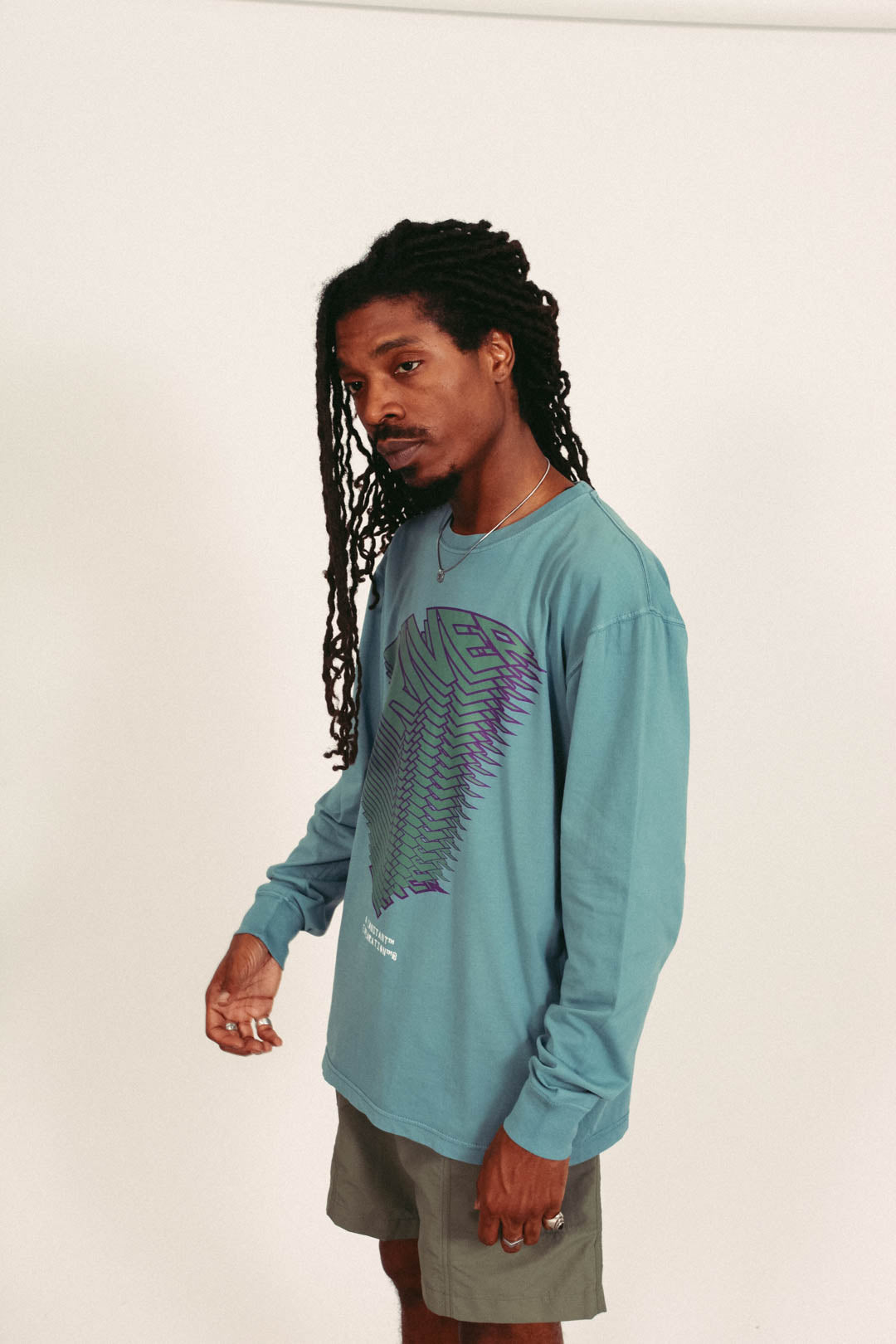 STACK TEE LONGSLEEVE (BLUE)