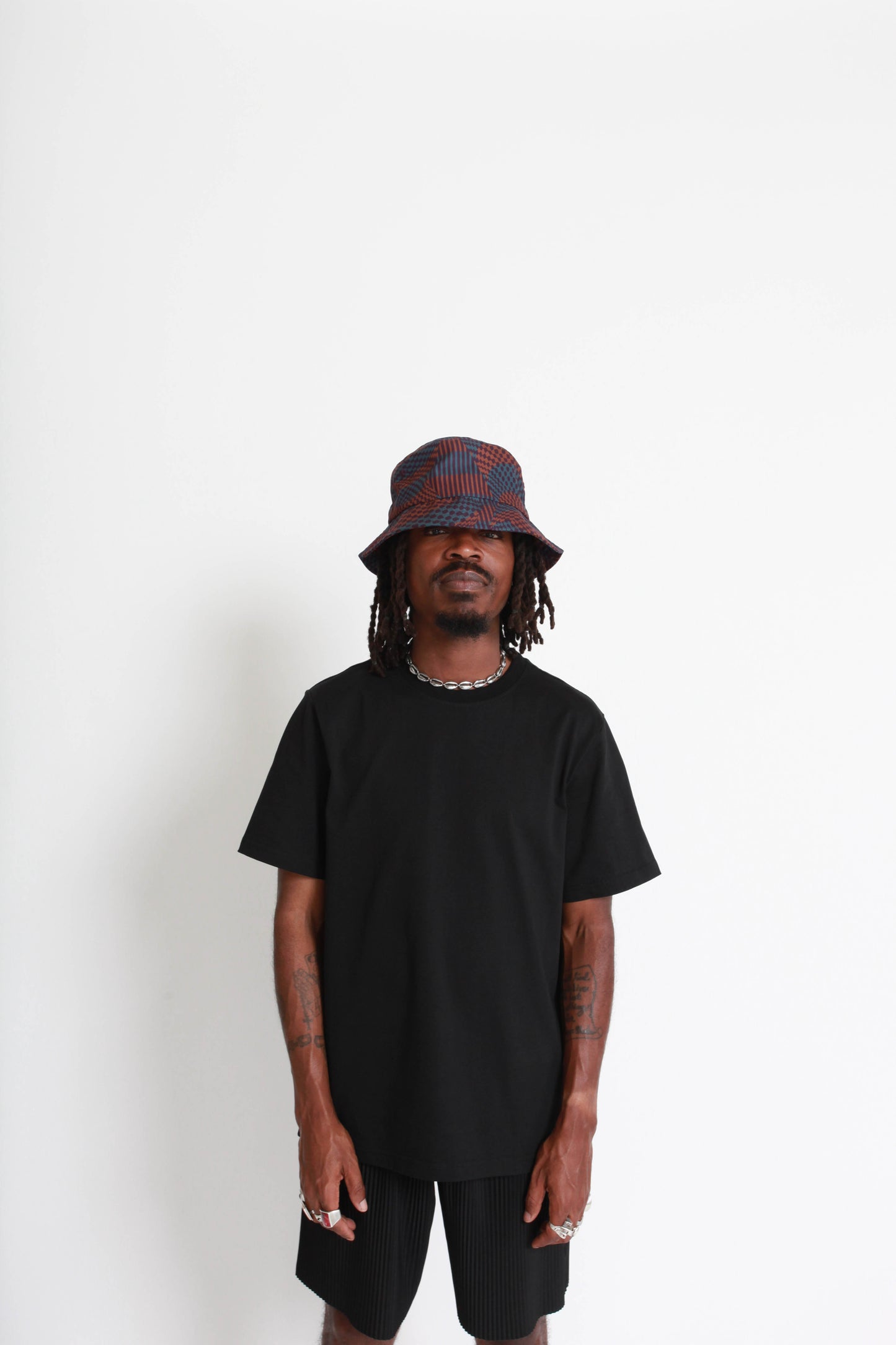 GRID BUCKET HAT (MULTI)