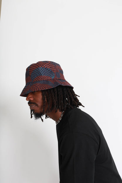 GRID BUCKET HAT (MULTI)